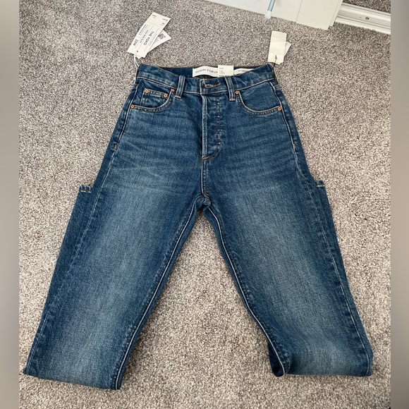 Denim forum the Tokyo high rise jeans NWT size 23 - Picture 3 of 5